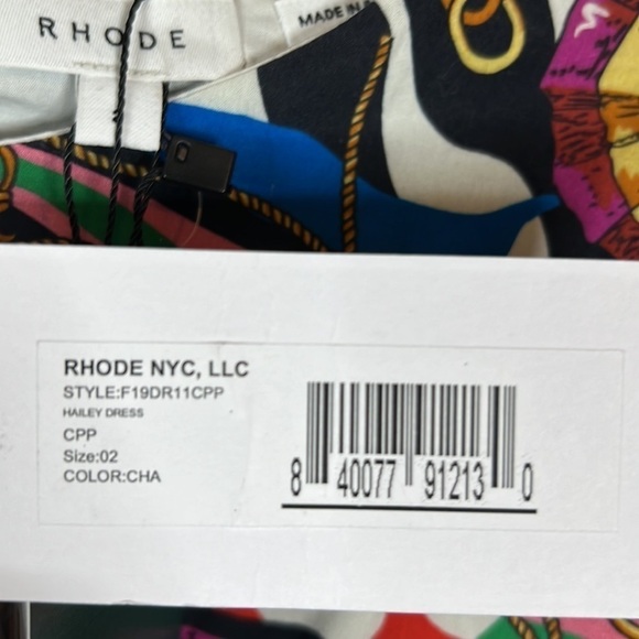 Rhode Hailey Chain Mini Dress Size 2 - Picture 11 of 15